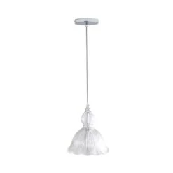 Fleur Vintage Frill Glass Pendant Light 10 Fleur Vintage Frill Glass Pendant Light -Dunelm 30834218 alt06