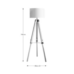 Trio Tripod Floor Lamp 27 Trio Tripod Floor Lamp -Dunelm 30834347 alt08