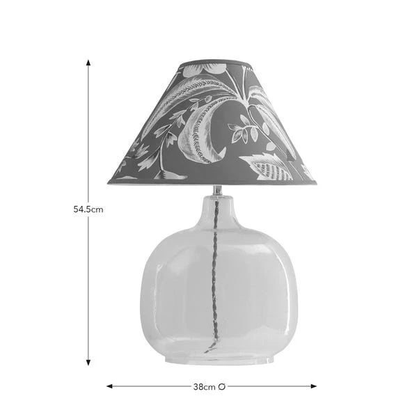 Pride & Joy Recycled Glass Table Lamp 8 Pride & Joy Recycled Glass Table Lamp - Image 6