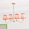 Pride & Joy 4 Light Diner Ceiling Light 2 Pride & Joy 4 Light Diner Ceiling Light -Dunelm 30834375