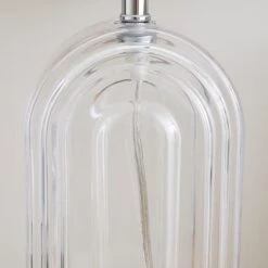Josie Large Arched Glass Table Lamp -Dunelm 30835910 alt03