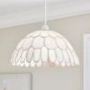 Capiz 3 Tiered Easy Fit Pendant Shade 2 Capiz 3 Tiered Easy Fit Pendant Shade -Dunelm 30837216