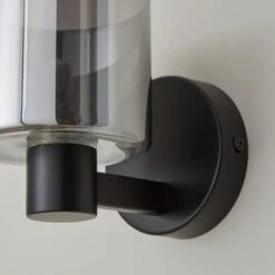 Erin Glass Wall Light 22 Erin Glass Wall Light -Dunelm 30856982 alt03