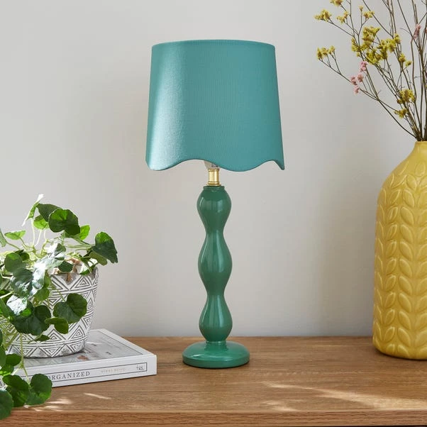 Elsie Tall Scalloped Table Lamp 3 Elsie Tall Scalloped Table Lamp