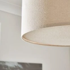 Luna Shallow Drum Lamp Shade -Dunelm 30866842 alt02