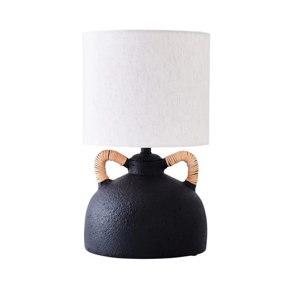 Zuri Traditional Ceramic Handle Table Lamp 9 Zuri Traditional Ceramic Handle Table Lamp - Image 7