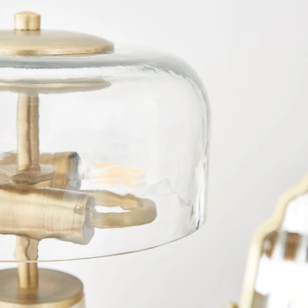 Kaeli Modern Marble Glass Table Lamp 5 Kaeli Modern Marble Glass Table Lamp - Image 3