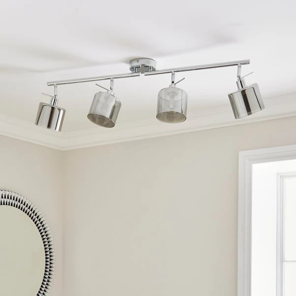 Erin 4 Light Adjustable Semi Flush Spotlight Bar 3 Erin 4 Light Adjustable Semi Flush Spotlight Bar