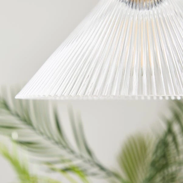 Ezra Conical Glass Easy Fit Pendant Shade 5 Ezra Conical Glass Easy Fit Pendant Shade - Image 3