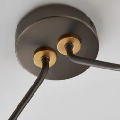 Molecular Industrial 6 Light Semi Flush Ceiling Light 11 Molecular Industrial 6 Light Semi Flush Ceiling Light -Dunelm 30868884 alt03