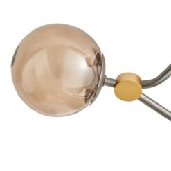 Molecular Industrial 3 Light Semi Flush Ceiling Light 17 Molecular Industrial 3 Light Semi Flush Ceiling Light -Dunelm 30868887 alt03