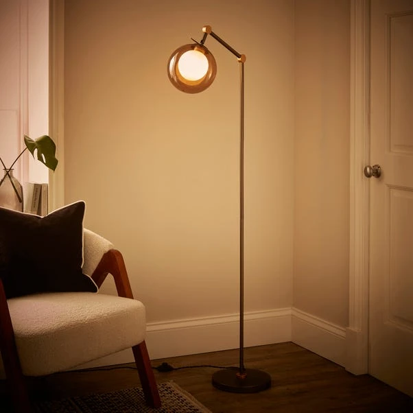 Molecular Industrial Metal Floor Lamp 4 Molecular Industrial Metal Floor Lamp - Image 2