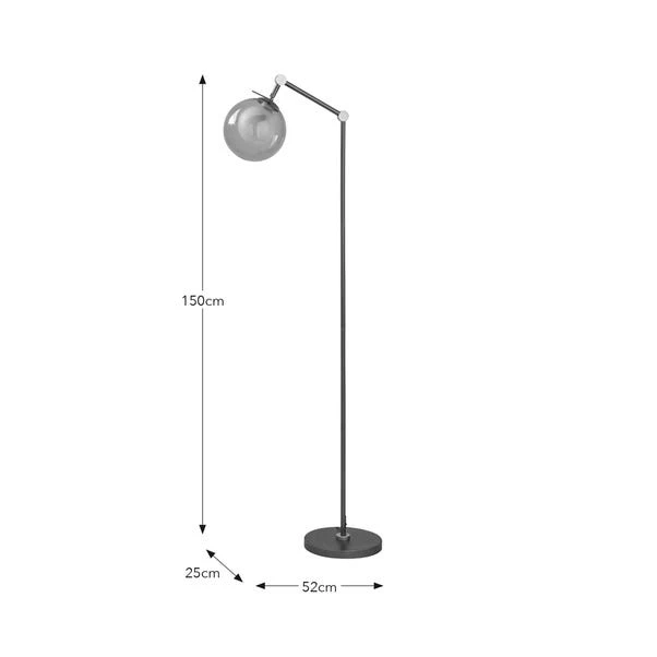 Molecular Industrial Metal Floor Lamp 8 Molecular Industrial Metal Floor Lamp - Image 6