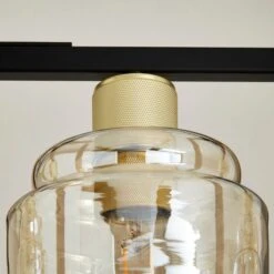 Seattle Industrial 3 Light Diner Ceiling Light 12 Seattle Industrial 3 Light Diner Ceiling Light -Dunelm 30868897 alt03