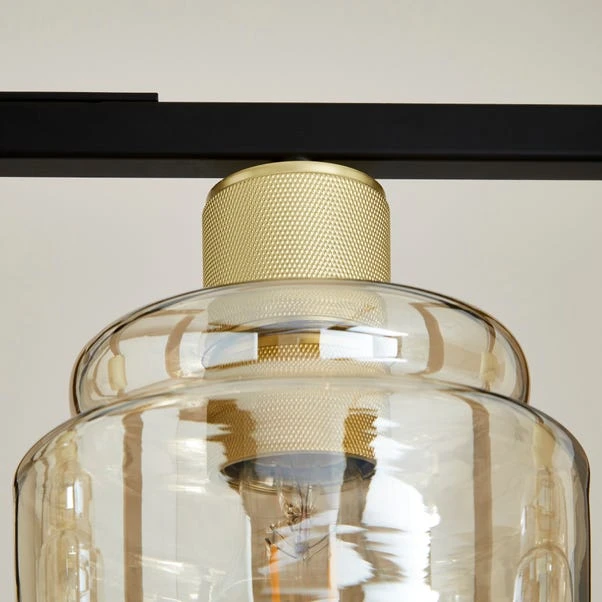 Seattle Industrial 3 Light Diner Ceiling Light 6 Seattle Industrial 3 Light Diner Ceiling Light - Image 4