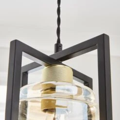 Seattle Industrial Pendant Light 10 Seattle Industrial Pendant Light -Dunelm 30868898 alt02