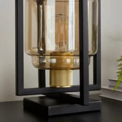 Seattle Industrial Metal Table Lamp -Dunelm 30868899 alt02