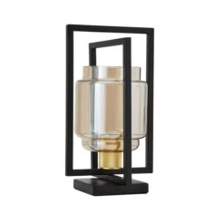 Seattle Industrial Metal Table Lamp -Dunelm 30868899 alt08