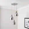 Sylvia 3 Light Cluster Ceiling Light 2 Sylvia 3 Light Cluster Ceiling Light -Dunelm 30868904