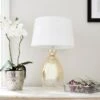 Sylvia Ribbed Glass Table Lamp 1 Sylvia Ribbed Glass Table Lamp -Dunelm 30868909