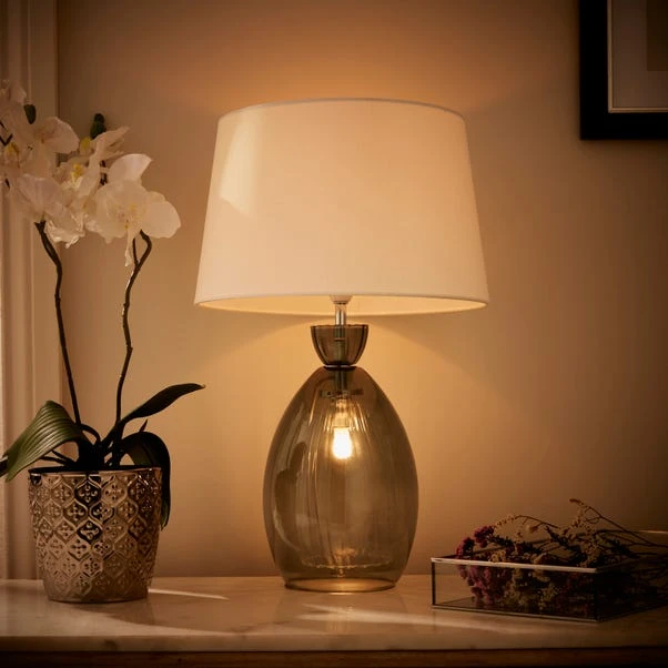 Sylvia Ribbed Glass Table Lamp 16 Sylvia Ribbed Glass Table Lamp - Image 14