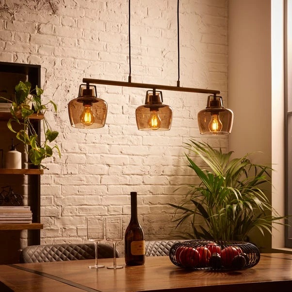 Auburn 3 Light Diner Ceiling Light 4 Auburn 3 Light Diner Ceiling Light - Image 2