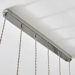 Eli Ribbed 6 Light Cluster Ceiling Light -Dunelm 30868917 alt02