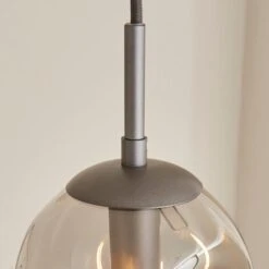 Alexis Glass Adjustable Ceiling Light 23 Alexis Glass Adjustable Ceiling Light -Dunelm 30869075 alt03