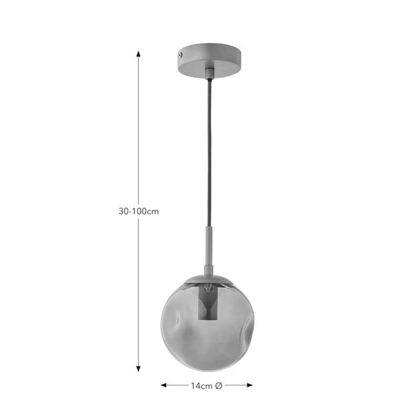Alexis Glass Adjustable Ceiling Light 8 Alexis Glass Adjustable Ceiling Light - Image 6