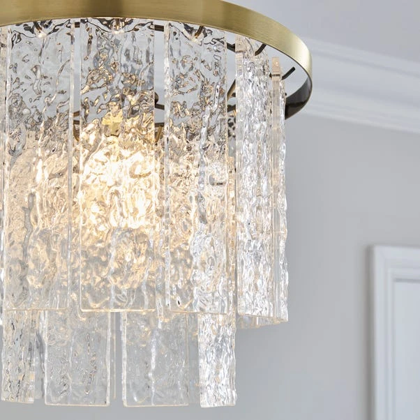 Gianna Acrylic 2 Tier Easy Fit Pendant Shade 5 Gianna Acrylic 2 Tier Easy Fit Pendant Shade - Image 3