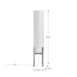 Odin Linen Midi Floor Lamp 11 Odin Linen Midi Floor Lamp -Dunelm 30869136 alt08
