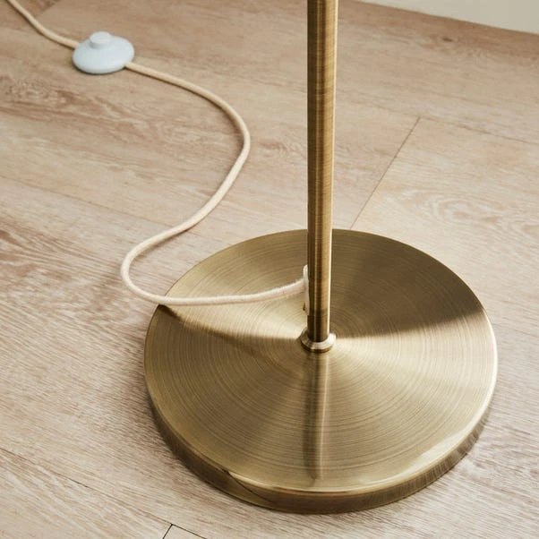 Cassia Pressed Glass Mother And Child Adjustable Floor Lamp 8 Cassia Pressed Glass Mother And Child Adjustable Floor Lamp - Image 6