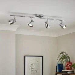 Alto 4 Light Semi Flush Spotlight Bar 20 Alto 4 Light Semi Flush Spotlight Bar -Dunelm 30869646