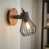 Fulton Industrial Spotlight Wall Light 2 Fulton Industrial Spotlight Wall Light -Dunelm 30869650