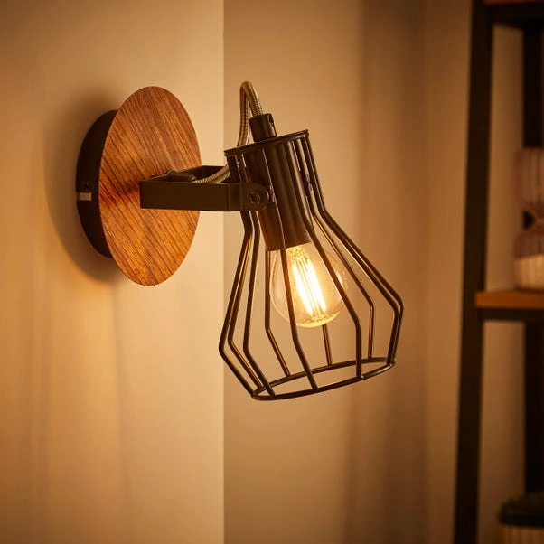 Fulton Industrial Spotlight Wall Light 4 Fulton Industrial Spotlight Wall Light - Image 2