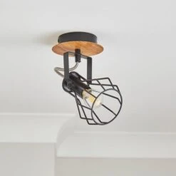 Fulton Industrial Spotlight Wall Light 12 Fulton Industrial Spotlight Wall Light -Dunelm 30869650 alt02