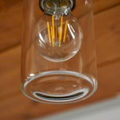 Fulton Industrial Outdoor Flush Ceiling Light -Dunelm 30869665 alt03