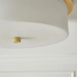 Roan Bathroom Flush Ceiling Light 8 Roan Bathroom Flush Ceiling Light -Dunelm 30869673 alt02