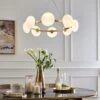 Yonah 8 Light Ceiling Light 1 Yonah 8 Light Ceiling Light -Dunelm 30869686