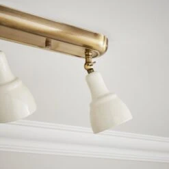 Wybridge 4 Light Semi Flush Spotlight Bar 9 Wybridge 4 Light Semi Flush Spotlight Bar -Dunelm 30869688 alt02