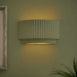 Aivon Ribbed Wall Light -Dunelm 30869689 alt08