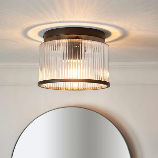 Alyn Bathroom Flush Ceiling Light 3 Alyn Bathroom Flush Ceiling Light