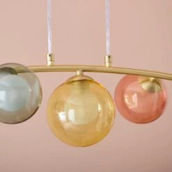 Eliza 7 Light Diner Ceiling Light 8 Eliza 7 Light Diner Ceiling Light -Dunelm 30869733 alt02