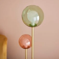 Eliza 2 Light Glass Floor Lamp 10 Eliza 2 Light Glass Floor Lamp -Dunelm 30869734 alt03