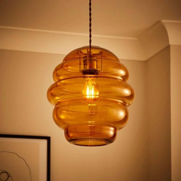 Hunnie Glass Easy Fit Pendant Shade 4 Hunnie Glass Easy Fit Pendant Shade - Image 2