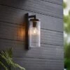 Noir Industrial Outdoor Wall Light -Dunelm 30869746