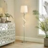 Palais 2 Light Metal Floor Lamp 2 Palais 2 Light Metal Floor Lamp -Dunelm 30870074