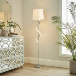 Palais 2 Light Metal Floor Lamp
