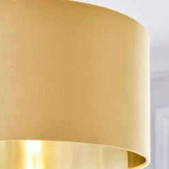 Nesa Velvet Drum Lamp Shade -Dunelm 30870740 alt02