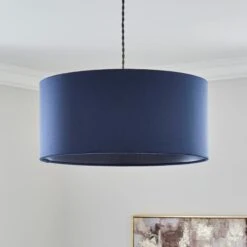 Nesa Shallow Velvet Lamp Shade 27 Nesa Shallow Velvet Lamp Shade -Dunelm 30870741